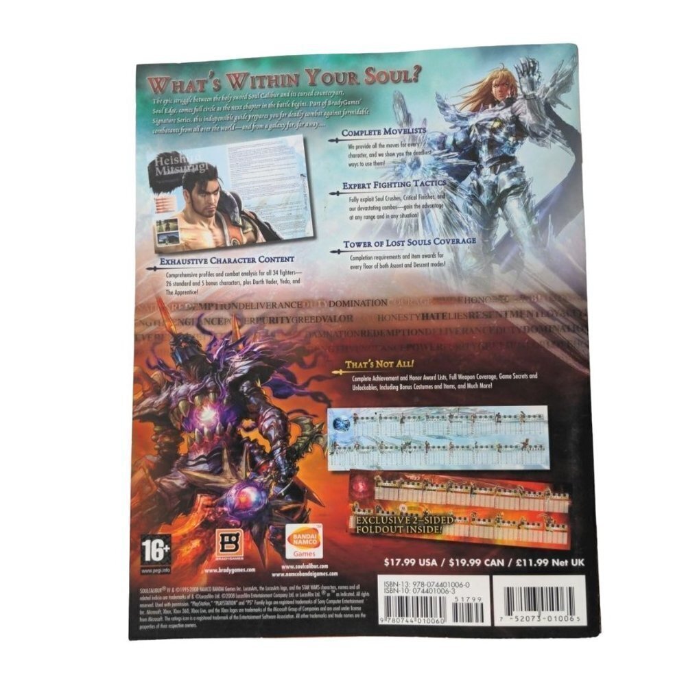 Soul Caliber IV Brady Games Strategy Guide - Picture 2 of 2